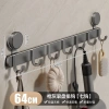 Móc treo quần áo đa năng dán tường nhôm hàng không chống gỉ DL22 chịu lực 10kg 7