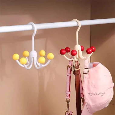 Móc treo quần áo đa năng Dopamine xoay 6 móc, tiết kiệm không gian, giá chỉ 16.110₫ 2 Móc treo quần áo đa năng Dopamine xoay 6 móc, tiết kiệm không gian, giá chỉ 16.110₫ 2