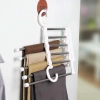 Móc treo quần áo đa năng gấp gọn 5 tầng - Tiết kiệm không gian, chỉ 25.000đ