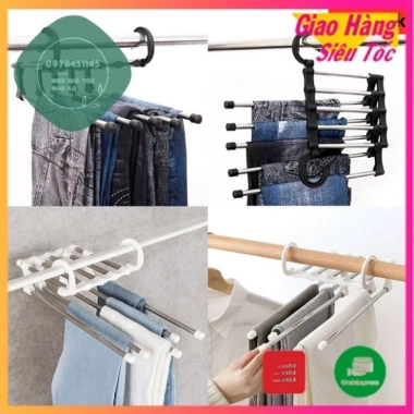Móc treo quần áo đa năng gấp gọn - Giá chỉ 40.000đ, tiết kiệm như giá sỉ