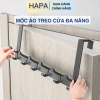 Móc treo quần áo đa năng HAPA nhôm hàng không dán tường không khoan, chịu lực cao, giá chỉ 115.000 VND