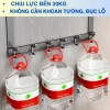 Móc treo quần áo đa năng HAPA nhôm hàng không dán tường không khoan, chịu lực cao, giá chỉ 115.000 VND 6