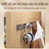 Móc treo quần áo dán tường đa năng 50kg thép carbon, chống gỉ, kèm keo dán & ốc vít - 55.000 4