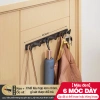 Móc treo quần áo dán tường đa năng 50kg thép carbon, chống gỉ, kèm keo dán & ốc vít - 55.000 10