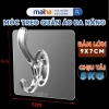 Móc treo quần áo dán tường đa năng siêu dính chịu lực dày chắc chỉ 9.900₫