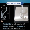Móc treo quần áo dán tường đa năng siêu dính chịu lực dày chắc chỉ 9.900₫ 8