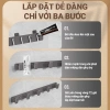 Móc Treo Quần Áo Dán Tường Nhôm Chống Gỉ, Kệ Treo Đồ Đa Năng, Chịu Tải Lớn NiceHome 59.000 4