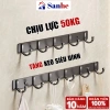 Móc treo quần áo dán tường SANHE 50KG, keo dính không khoan - Giá chỉ 65.000đ