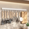 Móc treo quần áo dán tường thép carbon chống gỉ - tặng keo dán, cho nhà bếp, tắm 7
