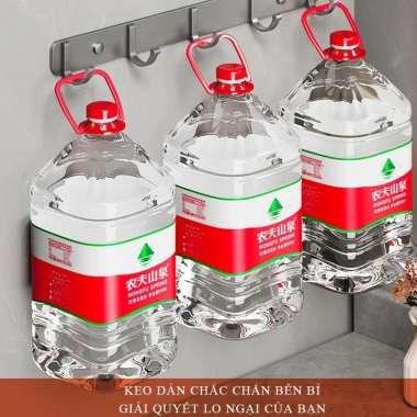 Móc treo quần áo dán tường YUYU - Chất cao cấp, chịu lực tốt, thông minh, chỉ 47.115₫