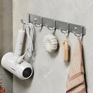 Móc treo quần áo dán tường YUYU - Chất cao cấp, chịu lực tốt, thông minh, chỉ 47.115₫