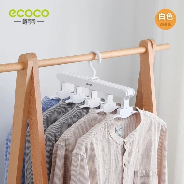 Móc Treo Quần Áo ECOCO E2.020 Cao Cấp Gấp Gọn Nhựa ABS Inox - Giá 128.200₫ 10 Móc Treo Quần Áo ECOCO E2.020 Cao Cấp Gấp Gọn Nhựa ABS Inox - Giá 128.200₫ 10