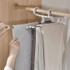 Móc treo quần áo gấp gọn LivingC 5 tầng - Giá phơi tiết kiệm không gian 53.000 6