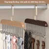Móc treo quần áo gỗ đa năng bền đẹp Giá chỉ 17.000 Tiết kiệm không gian