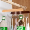 Móc treo quần áo gỗ đa năng bền đẹp Giá chỉ 17.000 Tiết kiệm không gian 4