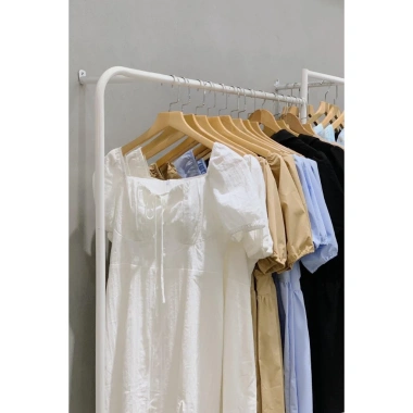 Móc Treo Quần Áo Gỗ Đẹp Cho Người Lớn Nam Nữ - Màu Vàng Sơn PU Giá 12.000 5
