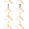 Móc Treo Quần Áo Gỗ Đẹp Cho Người Lớn Nam Nữ - Màu Vàng Sơn PU Giá 12.000 6