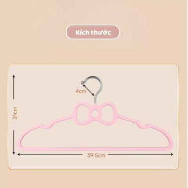 Móc treo quần áo Hello Kitty dễ thương 2 dây chống trượt xoay 360 giá 61.000 VND