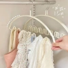 Móc treo quần áo hình sóng chống trượt đa chức năng - Nhiều màu, treo đồ lót, mũ, khăn, thắt lưng, cà vạt - 99.550 VND 4