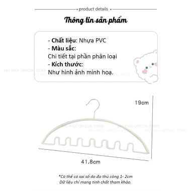 Móc treo quần áo hình sóng chống trượt đa chức năng - Nhiều màu, treo đồ lót, mũ, khăn, thắt lưng, cà vạt - 99.550 VND 9 Móc treo quần áo hình sóng chống trượt đa chức năng - Nhiều màu, treo đồ lót, mũ, khăn, thắt lưng, cà vạt - 99.550 VND 9