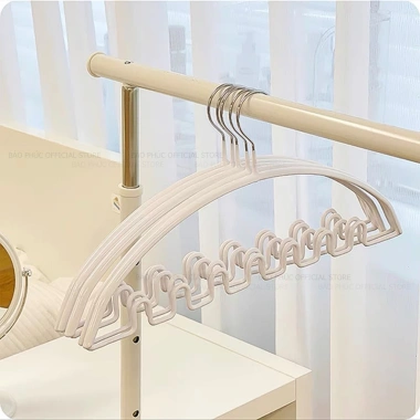 Móc treo quần áo hình sóng chống trượt đa chức năng - Nhiều màu, treo đồ lót, mũ, khăn, thắt lưng, cà vạt - 99.550 VND 10 Móc treo quần áo hình sóng chống trượt đa chức năng - Nhiều màu, treo đồ lót, mũ, khăn, thắt lưng, cà vạt - 99.550 VND 10