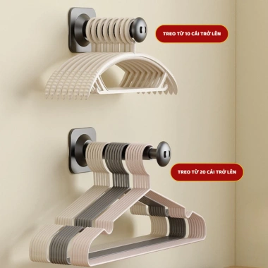 Móc treo quần áo hút chân không bám chắc đa năng Daily Home GTM02 - Tiện lợi, giá 57.000₫