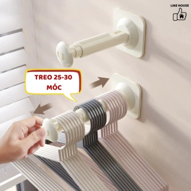 Móc treo quần áo hút chân không bám chắc đa năng LIKE-GTM02 - Tiện lợi, Giá chỉ 57.000₫