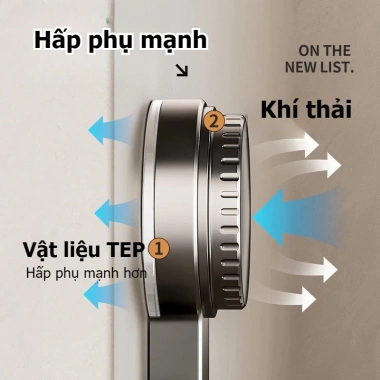 Móc treo quần áo hút chân không đa năng, Móc Cốc Hút không rỉ, lắp đặt dễ dàng, giảm giá 23% chỉ 126.788₫