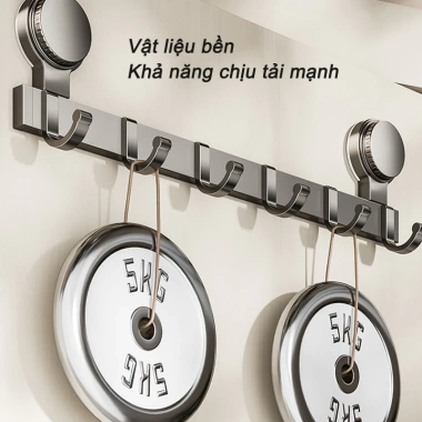 Móc treo quần áo hút chân không đa năng, Móc Cốc Hút không rỉ, lắp đặt dễ dàng, giảm giá 23% chỉ 126.788₫