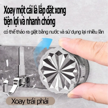 Móc treo quần áo hút chân không đa năng, tiện lợi, không cần khoan tường - 43.000₫ 4