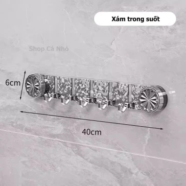 Móc treo quần áo hút chân không đa năng, tiện lợi, không cần khoan tường - 43.000₫ 8