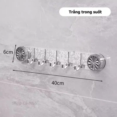 Móc treo quần áo hút chân không đa năng, tiện lợi, không cần khoan tường - 43.000₫ 9