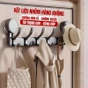 Móc treo quần áo hút chân không HIKARI EA-10 không khoan - Hút siêu chắc, treo sau cánh cửa, phòng tắm, bếp, tủ đồ 3