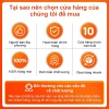 Móc treo quần áo inox 304 chắc chắn, combo 10 móc cao cấp tiện lợi, giảm còn 35.999₫ 9