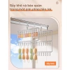 Móc Treo Quần Áo Inox Đa Năng Nhiều Kẹp Giá Rẻ 73.999đ Tiết Kiệm 5