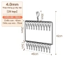 Móc Treo Quần Áo Inox Đa Năng Nhiều Kẹp Giá Rẻ 73.999đ Tiết Kiệm 10