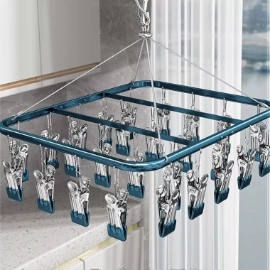 Móc Treo Quần Áo Inox Hình Tròn Nago Vòng Cung 20/24 - Kẹp Chống Gỉ Sét, Chắc Chắn, Giá 98.450₫
