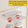 Móc Treo Quần Áo Inox Thông Minh 5-9 Tầng Đa Năng 2in1 Gấp Gọn Chất Lượng Cao HGHOME 7