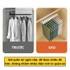 Móc Treo Quần Áo Inox Thông Minh 5 và 9 Tầng Đa Năng 2in1 Gấp Gọn - Chất Lượng Cao, Giá 90.000 4