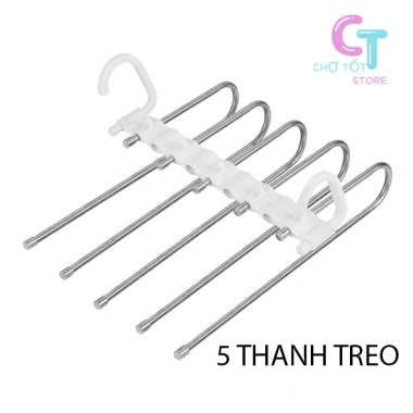 Móc Treo Quần Áo Inox Thông Minh Gấp Gọn 2in1 Chất Lượng Cao - Giá 48.448đ - CHỢ TỐT STORE 5