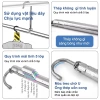 Móc Treo Quần Áo Không Đục Lỗ Điều Chỉnh Độ Cao Dễ Phơi Ngoài Trời 109.000 VND 9