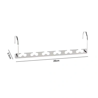 Móc treo quần áo ma thuật BENYTRO - Giá đỡ chống trượt 6 lỗ đa chức năng, giảm còn 60.060 VND 3
