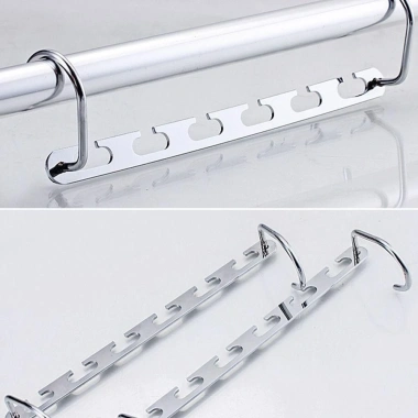 Móc treo quần áo ma thuật BENYTRO - Giá đỡ chống trượt 6 lỗ đa chức năng, giảm còn 60.060 VND 4