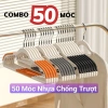 Móc treo quần áo nhựa đa năng chống tuột, chống trượt - Giá chỉ 59.000đ