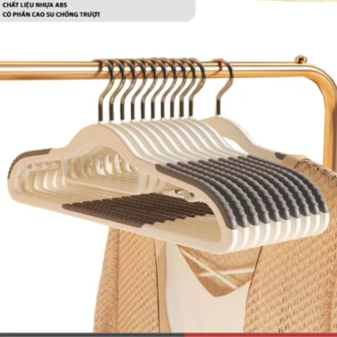 Móc treo quần áo nhựa đa năng chống tuột, chống trượt - Giá chỉ 59.000đ 3