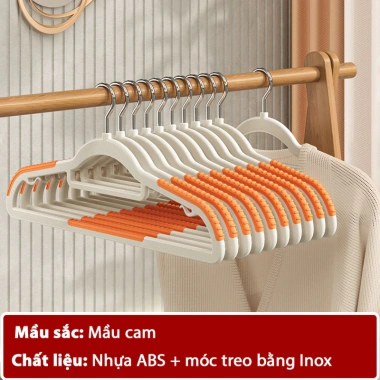 Móc treo quần áo nhựa đa năng chống tuột, chống trượt - Giá chỉ 59.000đ 8