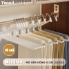 Móc treo quần áo Tawii 10 chiếc dạng Z mở bên hông - Giá chỉ 69.000đ