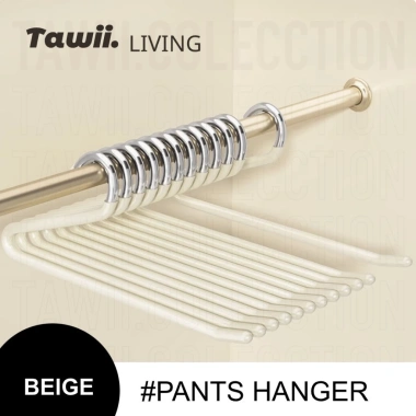 Móc treo quần áo Tawii 10 chiếc dạng Z mở bên hông - Giá chỉ 69.000đ