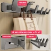 Móc treo quần áo TOSUDO nhôm cao cấp dán tường, chịu lực 60kg, tặng keo dán - 87.000 VND 6