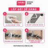 Móc treo quần áo TOSUDO nhôm cao cấp dán tường, chịu lực 60kg, tặng keo dán - 87.000 VND 9